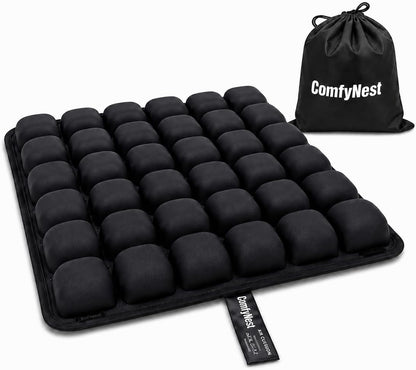 HyperionFlo Essentials Inflatable Air Cell Seat Cushion for Travel