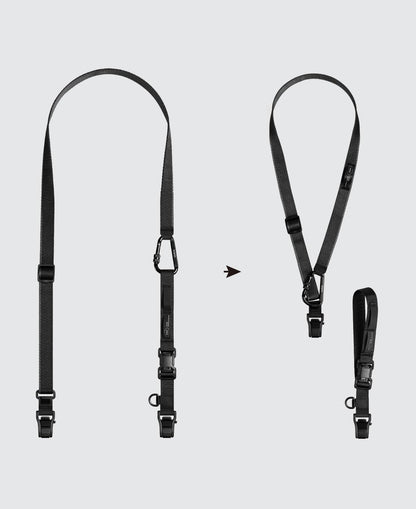 bitplay 3 in 1 Multi Use Phone Strap, Adjustable Crossbody, Neck, and Wrist Lanyard with Phone Tether Tab, Universal Strap