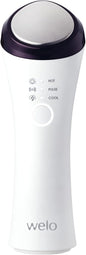 Depuffing Wand, Hot & Cool Face Massager with Thermal Cryo Vibration Welo 3-in-1 facial massager with 42°C heat, 6°C cooling and pulse vibration for depuffing, pore care and daily skincare