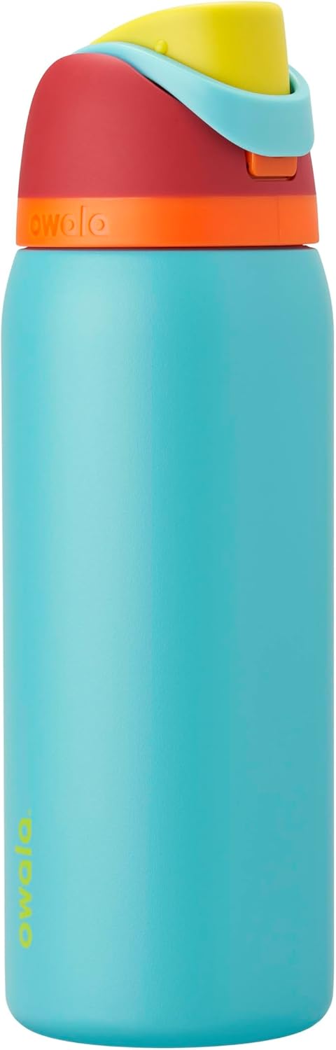 Owala FreeSip Stainless Steel Water Bottle 32 oz Denim