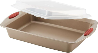 Rachael Ray Cucina Nonstick Bakeware Baking Pans Set, Baking Set 10-Piece | Easy cleanup, baking sheet set for baking and roasting, oven safe to 450Â°F,...