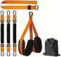 HyperionFlo Essentials Resistance Bands Set, 5-Level Adjustable Resistance Training System with Handles, Ankle Straps & Door Anchor