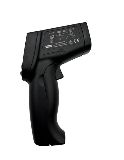Sper Scientific 800131 Infrared Non-Contact High Temp Thermometer 12:1/1742°F with Color LCD and Laser Sight – Industrial Temperature Gun for HVAC, Automotive, Electrical, Cooking & More