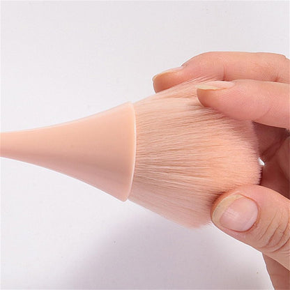 7 Nail Cleaning Dust Removal Brushes for Manicure Beauty Long Handle Brush Blush Powder Gel Accessories Tools,1,1PCS(1)