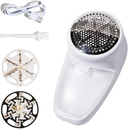 NORI Trim Fabric Shaver | Rechargeable Wireless Lint Remover for Clothes & Furniture with 6 Precision Blades