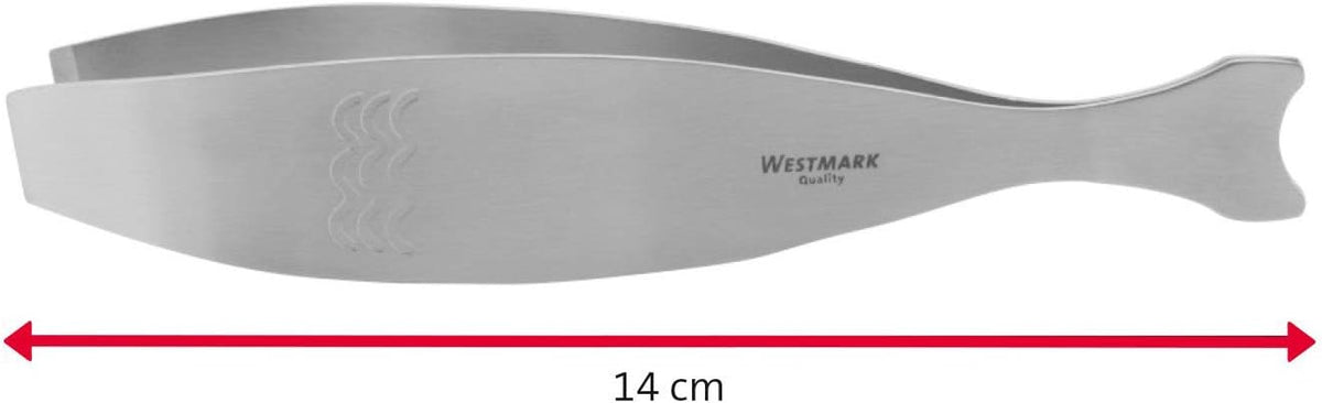 Westmark Fish Bone Tweezers, 5.4 x 1 x 1.2 inches, Stainless Steel