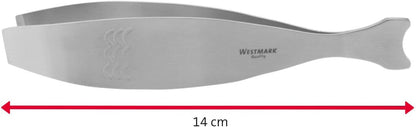 Westmark Fish Bone Tweezers, 5.4 x 1 x 1.2 inches, Stainless Steel