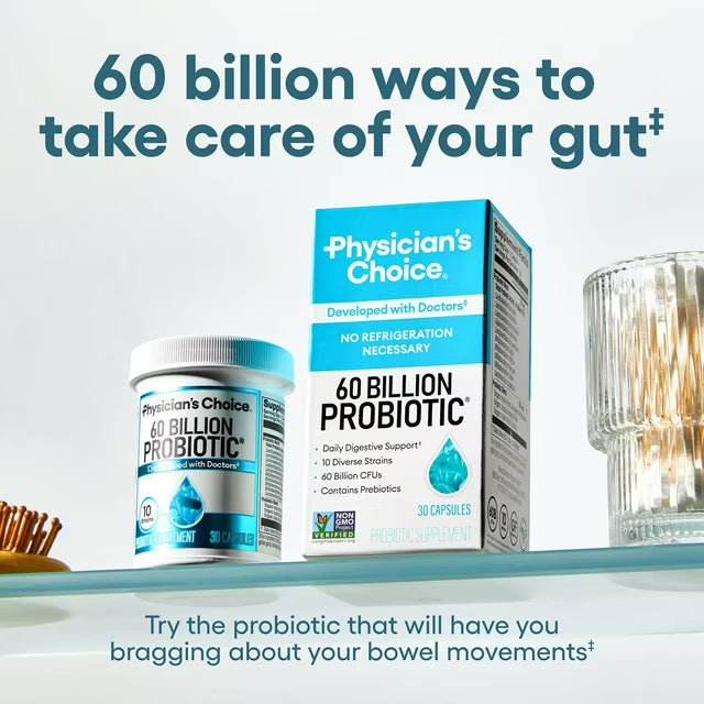 Physician's Choice 60 Billion CFU Probiotic, 84 Ct., 10-Strain
