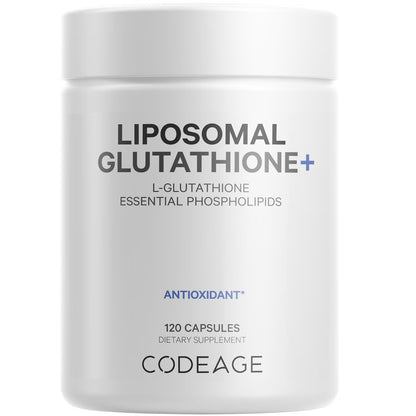 Codeage Liposomal Glutathione Antioxidant Capsules, 250mg, 120 Ct.