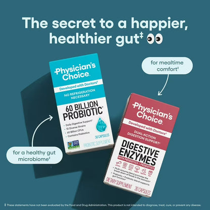 Physician's Choice 60 Billion CFU Probiotic, 84 Ct., 10-Strain