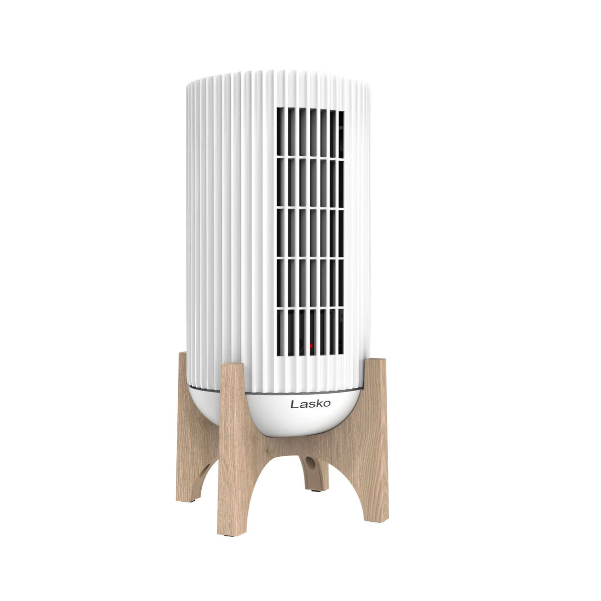 Lasko Artisan High Velocity Ceramic Space Heater with Remote, 1500W Tower Heater with Oscillation, Auto Eco Thermostat, 12-Hour Timer & Safety Protection, White