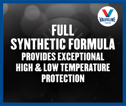 Valvoline Advanced Full Synthetic 75W-140 Gear Oil, 1 Quart, API GL-5 Synthetic Differential & Gear Lubricant
