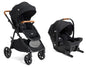 Joie Baby Ginger 4-in-1 Stroller & Mint Latch Car Seat Travel System, Shale Dark