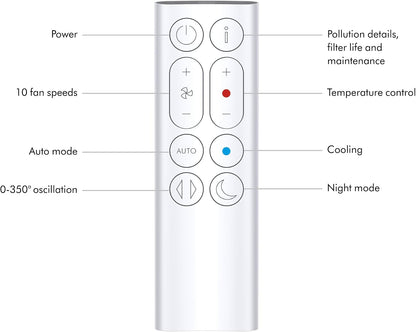 Dyson Purifier Hot+Cool HP07 Air Purifier, Heater, and Fan