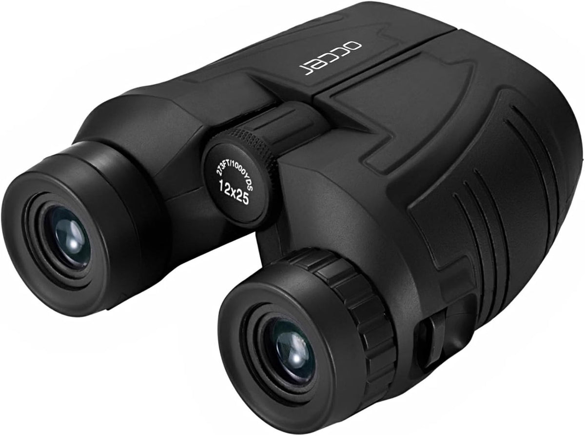 occer 12x25 Compact Binoculars for Adults and Kids