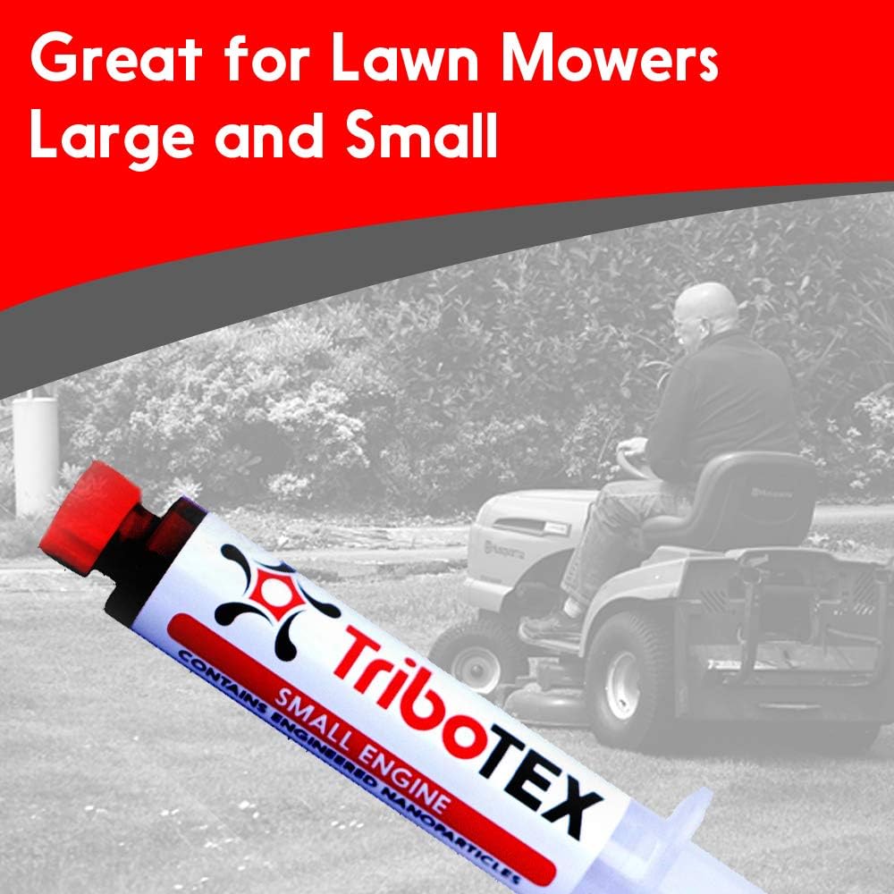 TriboTEX Small Engine Oil Treatment, Synthetic Nanotechnology Engine Treatment for Motorcycles, Lawn Mowers, Generators & Small Equipment, 4-Stroke & 2-Stroke