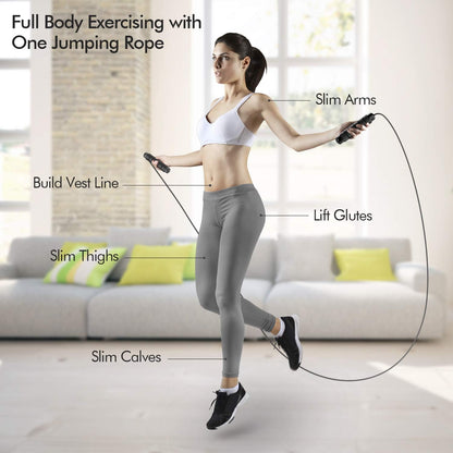 Loocio Adjustable Speed Jump Rope for Fitness