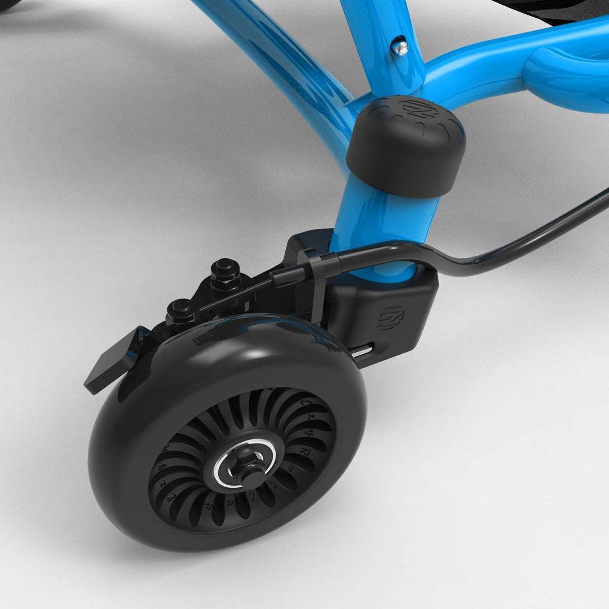 EzyRoller Drifter X Ride-On Toy for Kids Ages 4-12+, Blue, Adjustable Drift Machine with Steel Frame, Hand Brake & Extension Bars