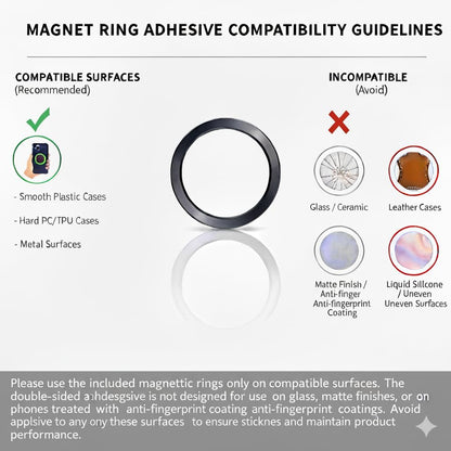 Twins Carry: Magnetic Dual-Phone Holder for iPhone & Android | Lightweight Solution for Professionals, Travelers & Gamers | Manage 2 Mobile Phones for Work, Personal Use (Black, General)
