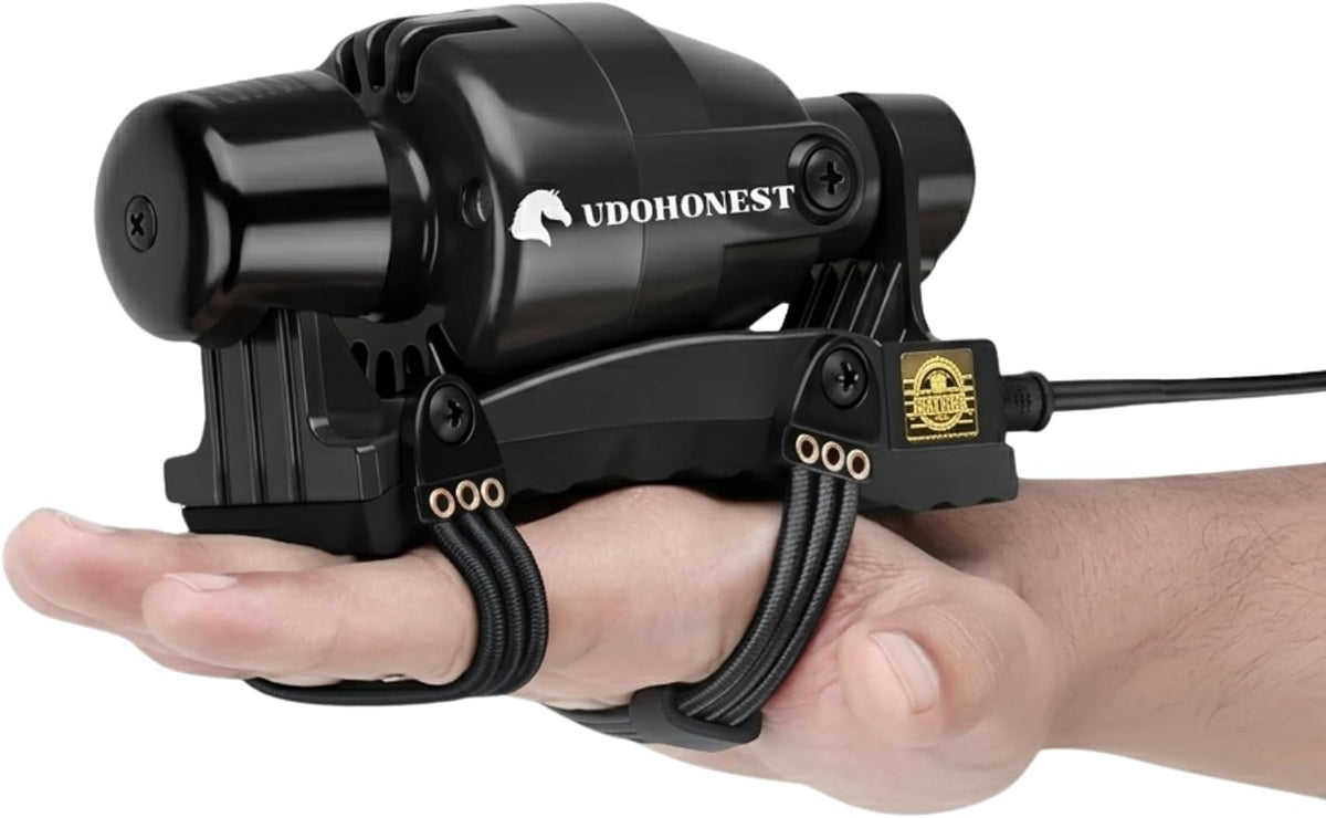VDOHONEST Powerful Double-Speed Floating Action Full Body Massager, Corded Electric Handheld Percussion Massager, Black