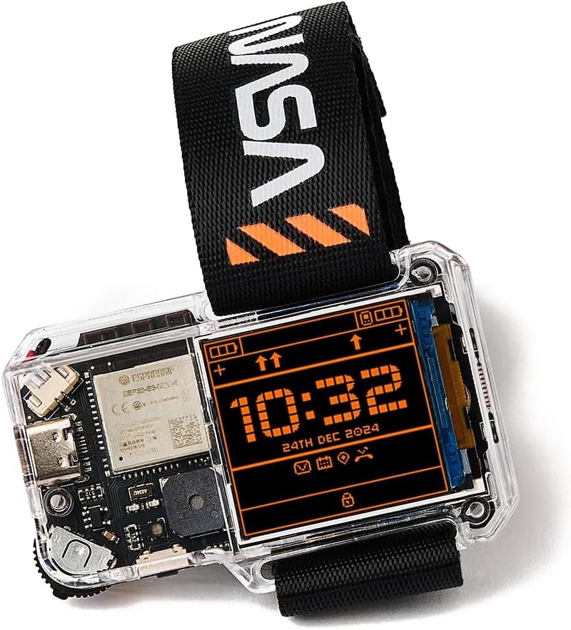 NASA Artemis DIY Smartwatch Kit | Learn Coding, Electronics & Wearable Tech | STEM Gift for Kids & Teens (Ages 9+)