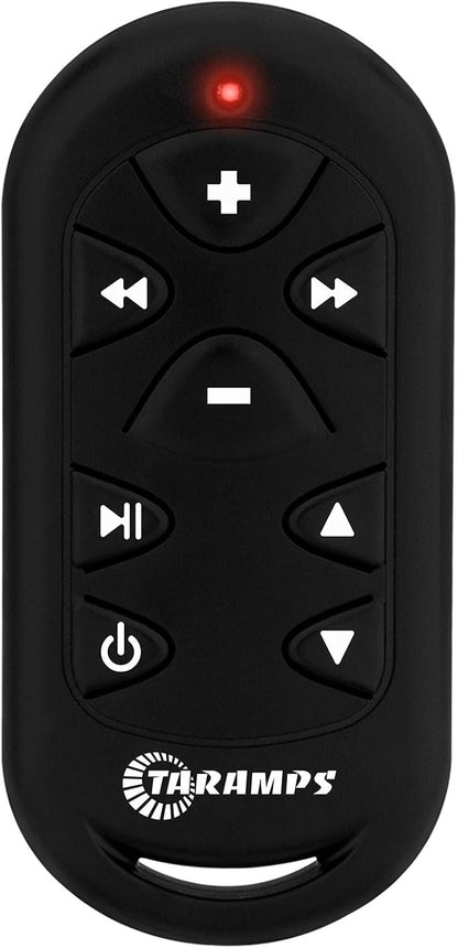 Taramps Universal Remote Control TLC 3000 Black Long-Distance, 16 Functions, Learning And Memory Mode, Amp Volume Control for Car Head Units, Motorcycle, Home, Audio Accessories, Easy to Install