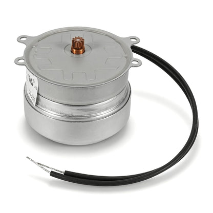 A43RA/I43RA Synchron Clock Motor 110V Fit for C Style Hansen Movements, Haydon Glo-Dial E100-AH, Vintage Cleveland Neon Wall Clocks, CW 10T 1RPM 60HZ 3W, 4 Mount Tabs, Round Shape