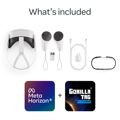 Meta Quest 3S 128GB | Virtual Reality — VR Headset — Gorilla Tag Bundle