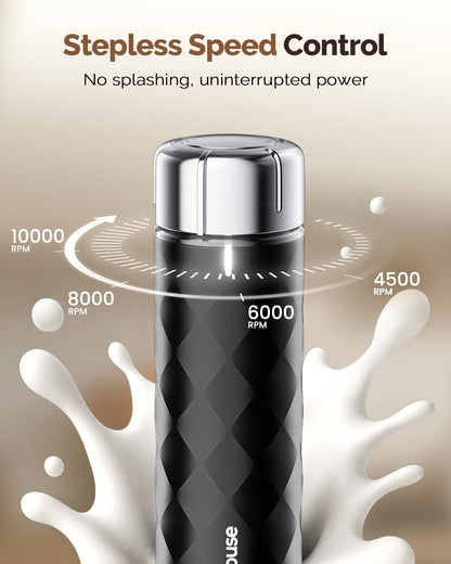 Maestri House LunaFro 2.0 Rechargeable Milk Frother