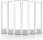 6 Pack Under Cabinet Lighting, 32 LED Motion Sensor Light Indoor Rechargeable Magnetic Closet Lights Battery Operated, Under Counter Lights for Kitchen, Wardrobe, Hallway, Stairs White Light