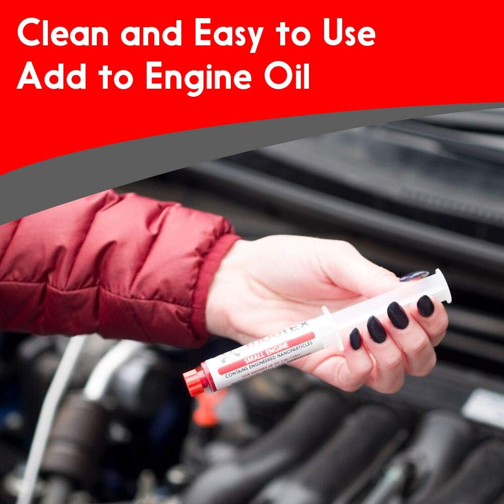 TriboTEX Small Engine Oil Treatment, Synthetic Nanotechnology Engine Treatment for Motorcycles, Lawn Mowers, Generators & Small Equipment, 4-Stroke & 2-Stroke