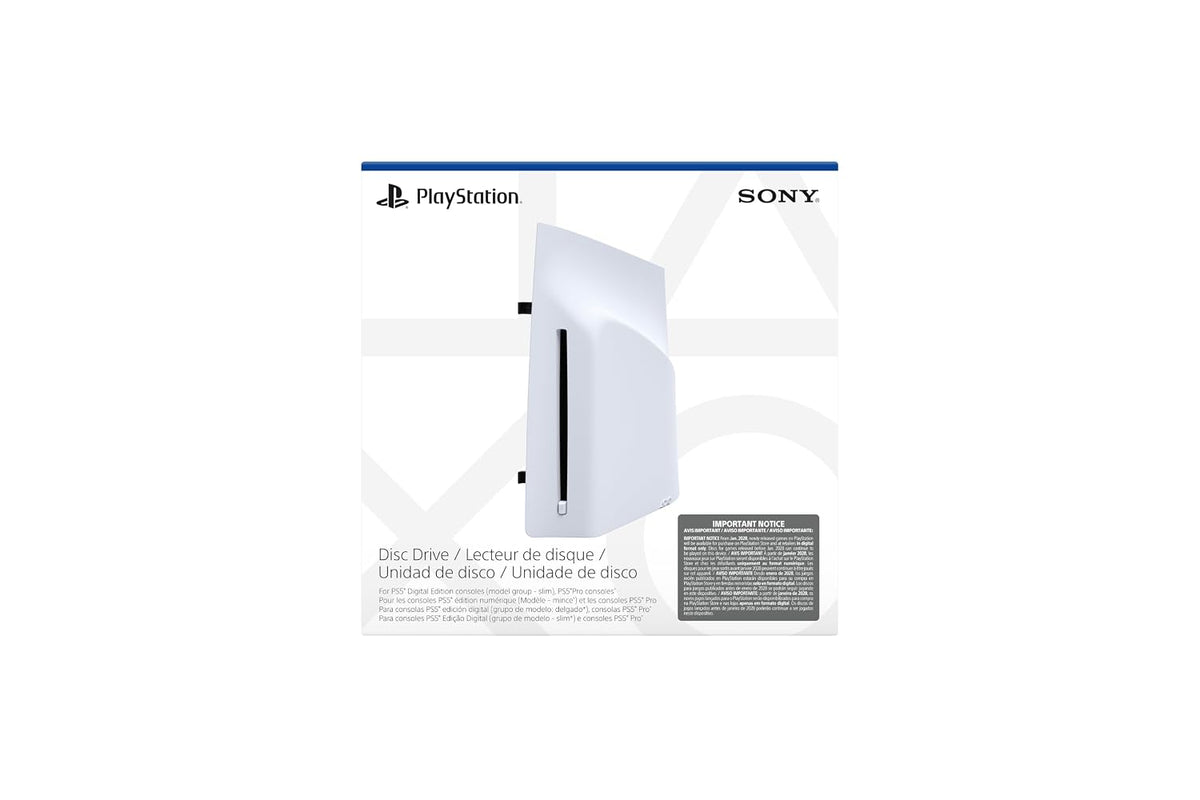 PlayStation Disc Drive For PS5 Digital Edition Consoles (slim)