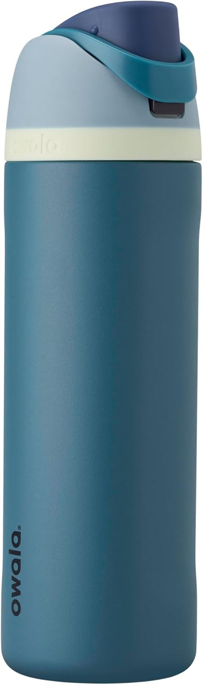 Owala FreeSip Stainless Steel Water Bottle 32 oz Denim