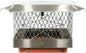 Top Damper Plus - 13" x 13" Chimney Dampers, Stainless Steel & Aluminum, Energy Efficient Seal