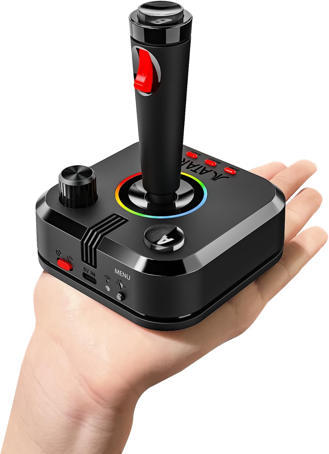 My Arcade Atari Game Station Pro: Retro Video Game Console with 200+ Games, Wireless Joysticks, RGB LED Lights