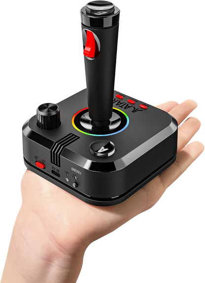 My Arcade Atari Game Station Pro: Retro Video Game Console with 200+ Games, Wireless Joysticks, RGB LED Lights