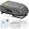 FOGATTI RV AC Unit 16K BTU, with Heat Pump, Non-Ducted, White APP & WiFi Control, Low-Profile Rooftop RV, Energy-Efficient Cooling, Quiet Operation, Fits Trailers Campers, ETL Certified