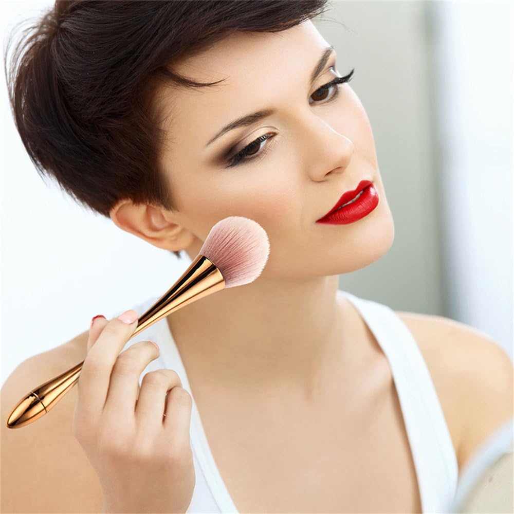 7 Nail Cleaning Dust Removal Brushes for Manicure Beauty Long Handle Brush Blush Powder Gel Accessories Tools,1,1PCS(1)