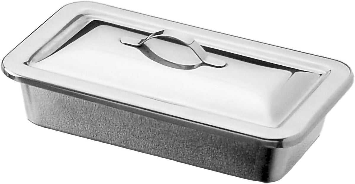 McKesson Surgical Tray, Non-Sterile, 1 x 2 x 3 in, 1/2 in, 6 ct Stainless Steel Instrument Tray, Autoclavable, Easy to Clean