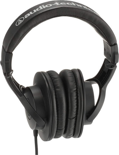 Audio-Technica ATH-M20x Professional Studio Monitor Headphones | 40mm Drivers, Closed-Back Design, 47 Ohm & 3m Cable