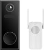 LUNA HOME Video Doorbell Pro, 4MP 180° Wide View Wireless Doorbell Camera with Chime, Dual-Band Wi-Fi, 2-Way Audio, Night Vision, IP67 Waterproof