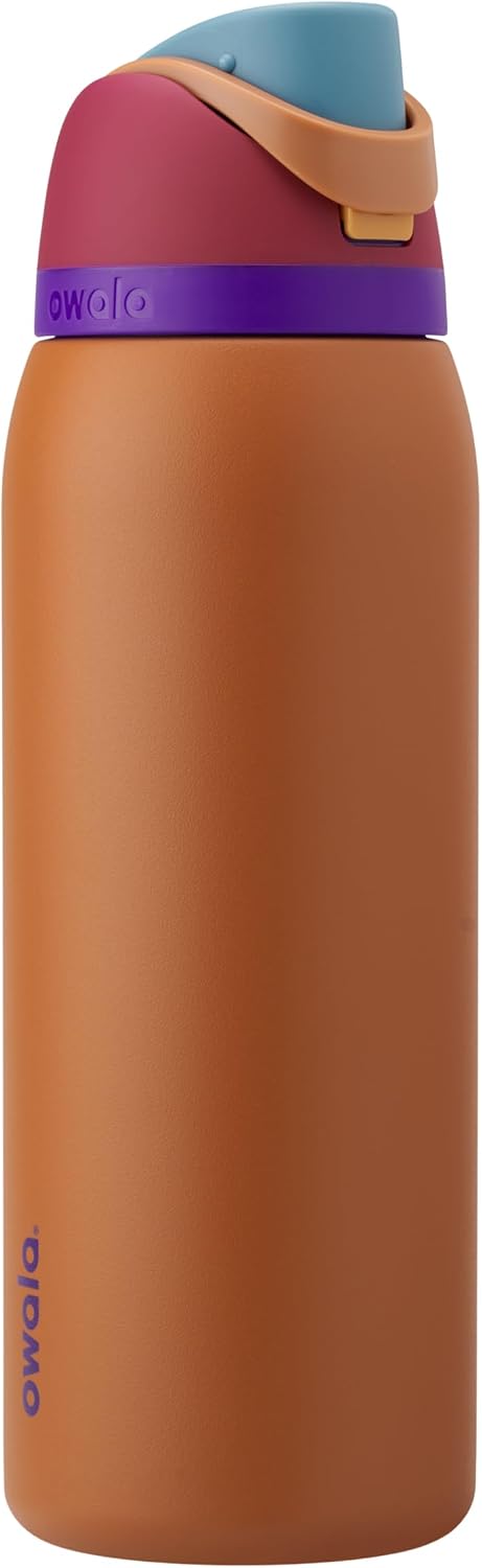 Owala FreeSip Stainless Steel Water Bottle 32 oz Denim