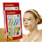 GONIM Korean Collagen Face Mask with PDRN, Anti Aging Firming Facial Mask Korean face mask with retinol and hyaluronic acid, hydrating collagen sheet mask with gold eye and smile line overlay, 35mlx8