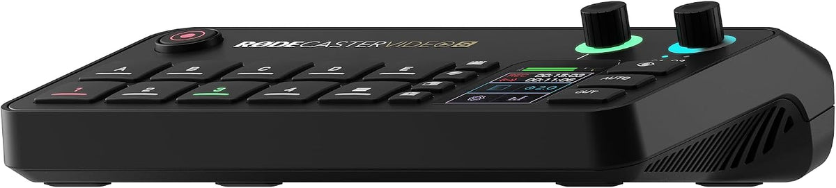RØDE RØDECaster Video S | Podcast Video Switcher & Audio Interface with HDMI, USB, XLR, Multi-Source Scenes, Media Playback & Direct Streaming