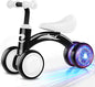 Gamfeiny Toddler Balance Bike with Light-Up Wheels, 10-36 Months