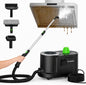 TaskStar Steam Cleaner, High Pressure Steamer for Floors, Grease and Grills 230°F Deep Cleaning, 1.6L Large Tank, 22-Piece Kit, for Carpets, Kitchen, Range Hoods, Tiles, Grout, Upholstery, Cars & More