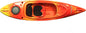 Perception Flash 9.5 Sit-Inside Kayak, 9.5-Foot Recreational Kayak with Rod Holders and Rear Storage, 325 lb Capacity, Sunset