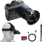 Wurapl 4K Night Vision Monocular for Adults, Digital Infrared Night Vision Device with Starlight Sensor, 7-Level IR Brightness, 8X Digital Zoom, 300–400M Viewing Range, IP54, for Hunting, Wildlife & Outdoor Use