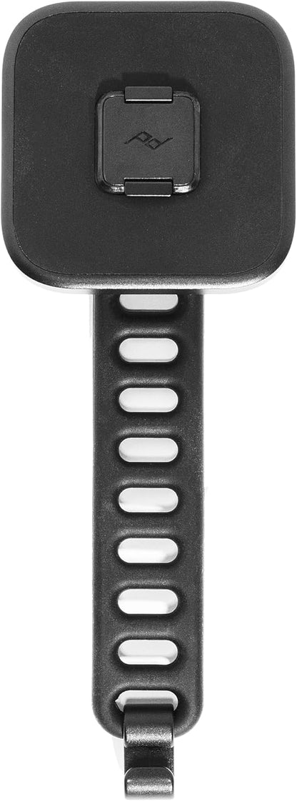 Peak Design Mobile Universal Bar Mount | Magnetic Smartphone Handlebar Holder for Bikes, Scooters, Strollers & Golf Carts, SlimLink Technology, Tool-Free Silicone Band, Adjustable 32-Position Mount, Black