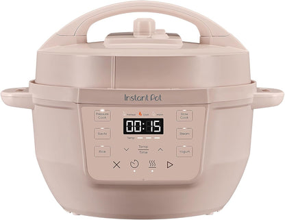 Instant Pot Rio Mini 4 Qt 7-in-1 Electric Pressure Cooker, Rosewater Pink multicooker, 4 quart, slow cook, rice, steam, sauté, yogurt, keep warm, family meals